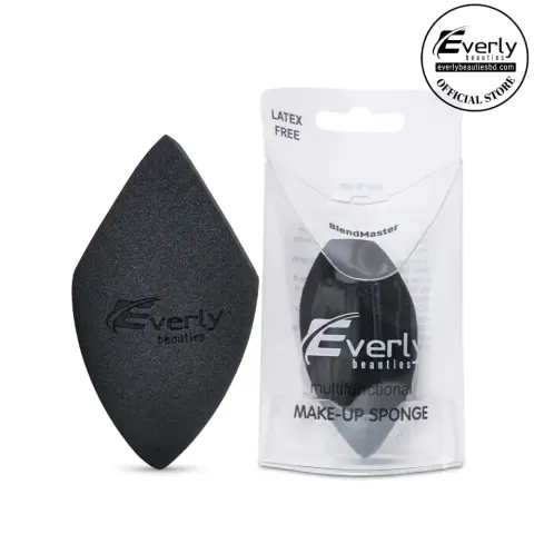 Everly Beauties Blend Master Multifunctional Makeup Sponge - Black — Everly Beauties