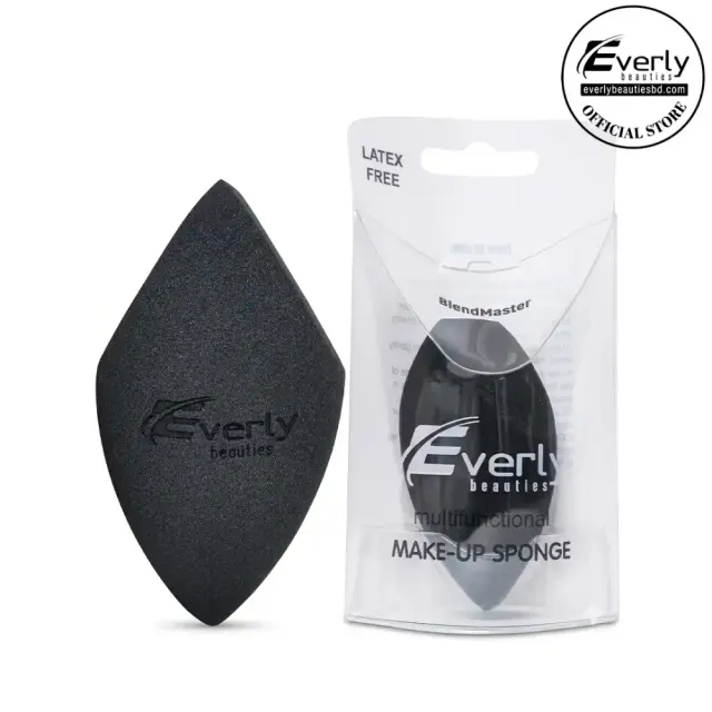 Everly Beauties Blend Master Multifunctional Makeup Sponge - Black — Everly Beauties