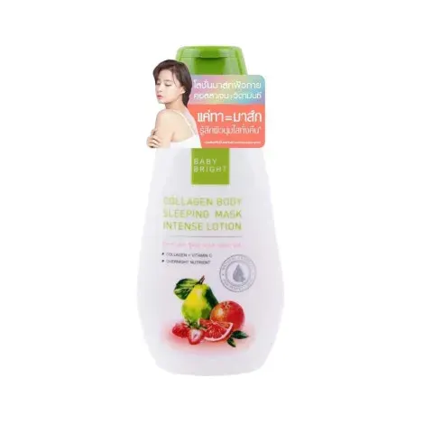 Baby Bright Collagen Body Sleeping Mask Intense Lotion 150ml — BABY BRIGHT face serum