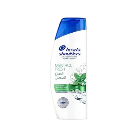 Head & Shoulders Menthol Fresh Anti Dandruff Shampoo 350ml — HEAD & SHOULDERS hair care product