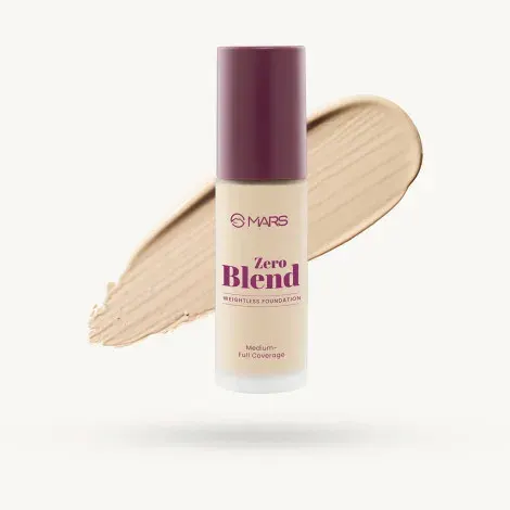Mars Zero Blend Weightless Foundation SPF30 PA++++ 30ml - 03 Cashew Delight — MARS sunscreen