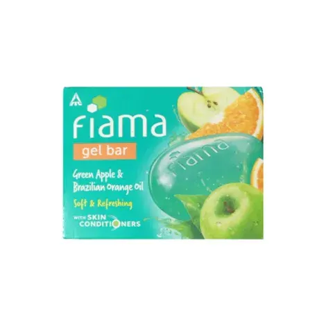 Fiama Green Apple & Brazilian Orange Oil Gel Bar 125g — FIAMA beauty product