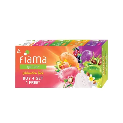 Fiama 5 Different Gel Bar 5x125g — FIAMA beauty product