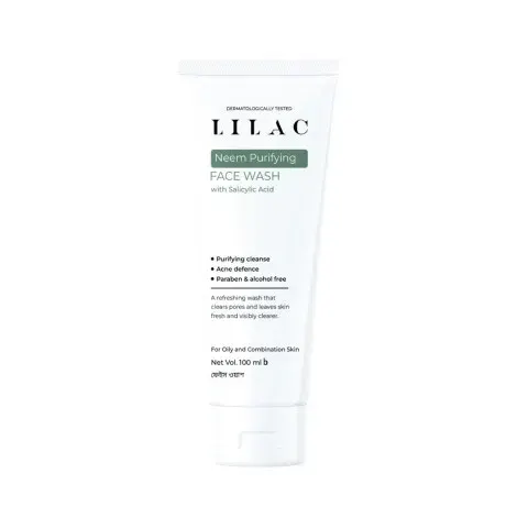 Lilac Neem Purifying Face Wash 100ml — LILAC face wash