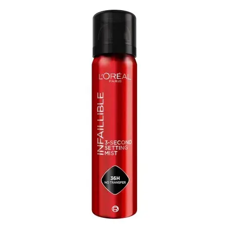 L'Oreal Infaillible 3-Second Setting Mist 75ml — LOREAL makeup product