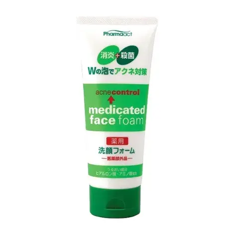 Kumano Cosme Pharmaact Acne Control Medicated Face Foam 130g — KUMANO COSME face wash