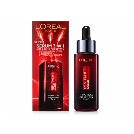L'Oreal Revitalift Laser Tri-Peptides Age Correcting Serum 30ml — LOREAL face serum
