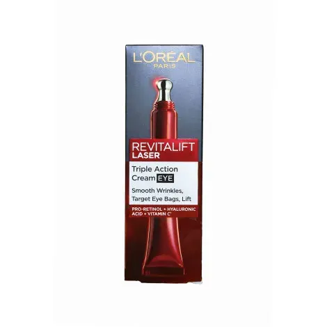 L'Oreal Revitalift LaserTriple Action Eye Cream 15ml — LOREAL moisturiser