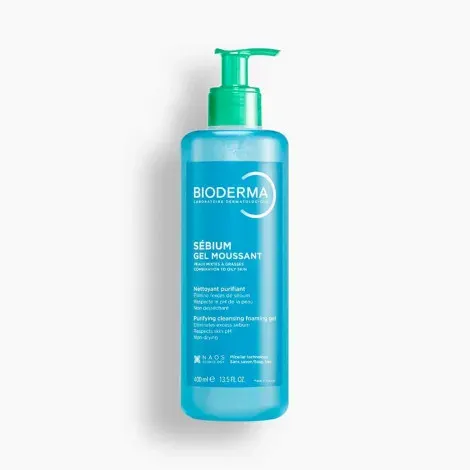 Bioderma Sebium Purifying Cleansing Foaming Gel 400ml — BIODERMA face wash