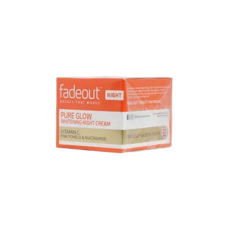 Fadeout Pure Glow Vitamin C Whitening Night Cream 50ml — FADEOUT face serum