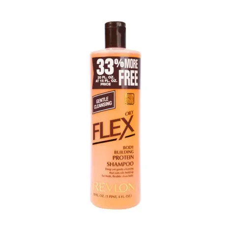 Revlon Flex Body Building Protein Shampoo 591ml — REVLON hair care product