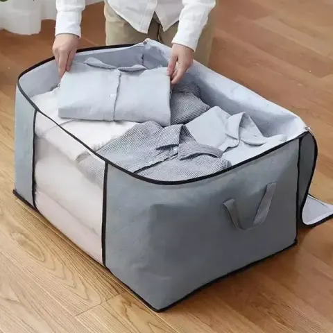 Large Capacity Folding Organizer Clothing Storage Bag