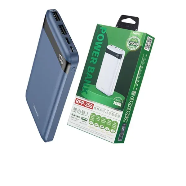REMAX RPP 259 20000mAh 37WH Power Bank — Remax