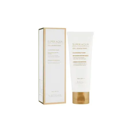 Missha Cell Renew Snail Foaming Cleanser 100ml — MISSHA face wash
