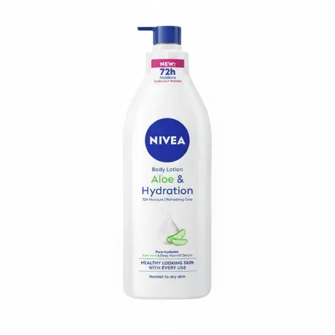 Nivea Aloe & Hydration 72h Moisture Refreshing Care Lotion 400ml — NIVEA moisturiser