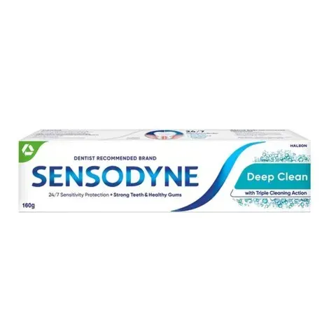 Sensodyne Deep Clean with Triple Cleaning Action Toothpaste 160ml — SENSODYNE beauty product