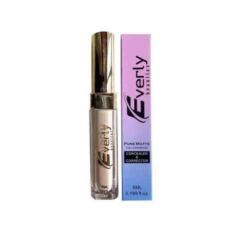 Everly Beauties Pure Matte Full Coverage Concealer & Corrector - Creamy Natural — EVERLY makeup product