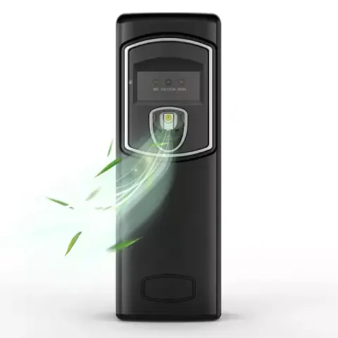 Automatic Air Freshener with Remote Control - Black