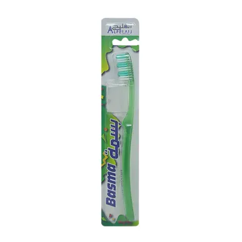 Basma Soft Al Felaij Toothbrush - Green — BASMA beauty product