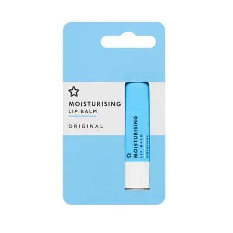 Superdrug Original Moisturising Lip Balm 4g — SUPER DRUG lip care product
