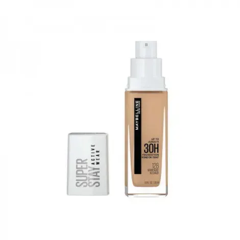 Maybelline Super Stay Active Wear Foundation 30H - 128 Warm Nude — MAYBELLINE makeup product