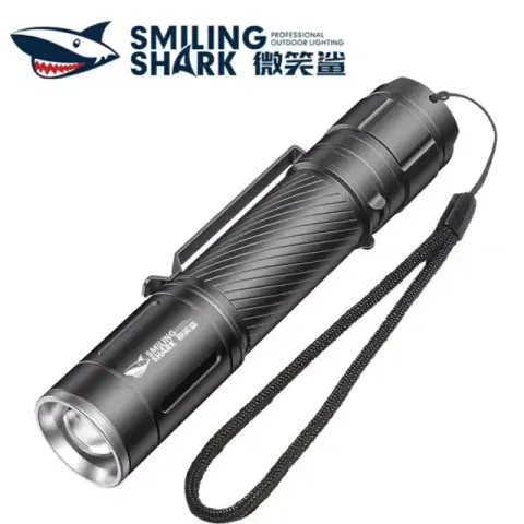 SMILING SHARK SD7115 Flashlight Strong Light Charging Ultra Bright Range — xiaomi