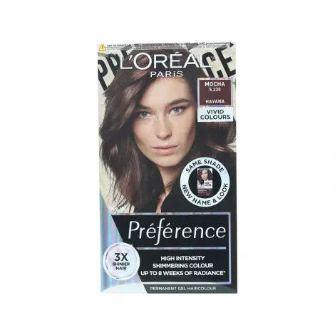 L'Oreal Perference Les Vivids High Intensity Shimmering Colour - 5.230 Mocha — LOREAL hair care product