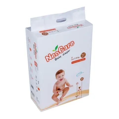 Neocare Belt System Baby Diaper L (7-18 kg) – 50pcs — NeoCare