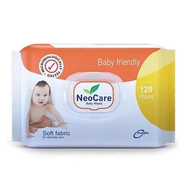 Neocare Wet Wipes for Baby – 120 Pieces — NeoCare