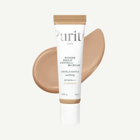 Purito Wonder Releaf Centella BB Cream 30ml - 27 Sand Beige — PURITO makeup product