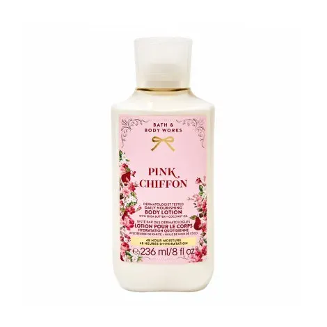 Bath & Body Works Pink Chiffon Daily Nourishing Body Lotion 236ml — BATH & BODY WORKS body care product
