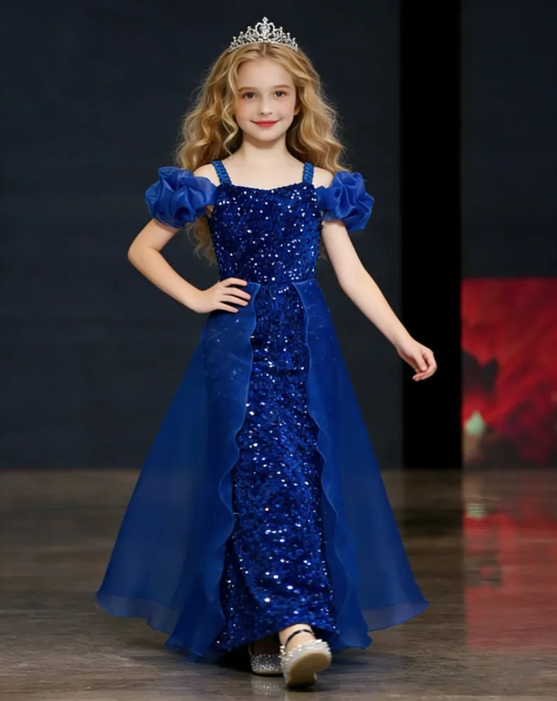 Fashionable Girl Party Dress - Shopemart