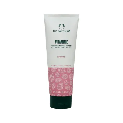 The Body Shop Vitamin E Gentle Facial Wash 125ml — THE BODY SHOP face wash