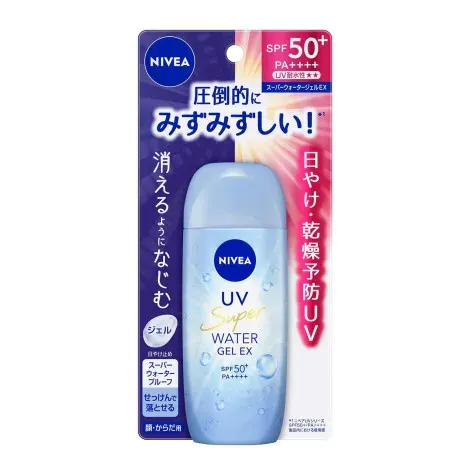 Nivea UV Super Water Gel EX SPF50+ PA++++ 80g — NIVEA sunscreen