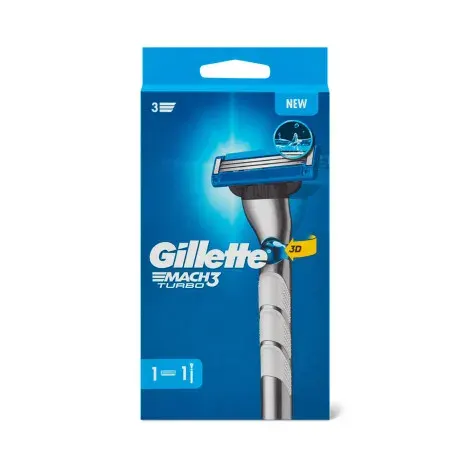 Gillette Mach3 Turbo 3D Razor 1UP — GILLETTE grooming product