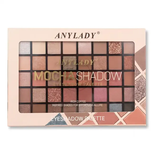 ANYLADY Mocha Shadow Rich Coffee 40 Colors Eyeshadow Palette — Anylady