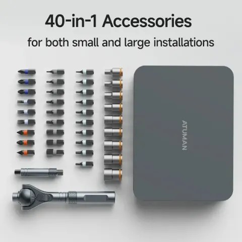 Xiaomi ATuMan RS2 Ratchet 40-in-1 Screwdriver Set — xiaomi