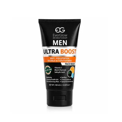 EverGlow Men Ultra Boost Face Wash 100ml — EVERGLOW face wash