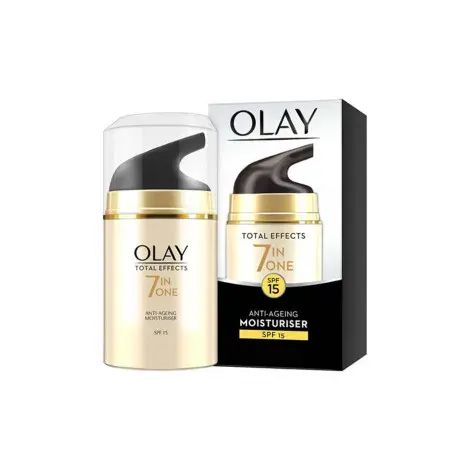 Olay Total Effects 7 in One Day Moisturiser Nourish & Protect SPF15 37ml — OLAY sunscreen