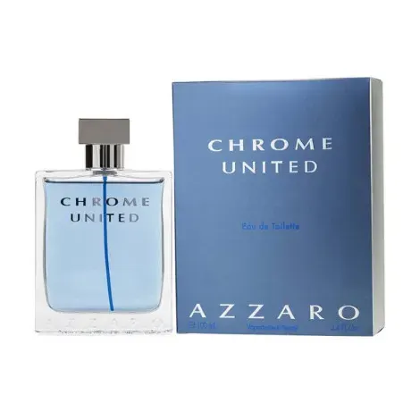 Azzaro Chrome United Eau De Toilette for Men 100ml — AZZARO fragrance