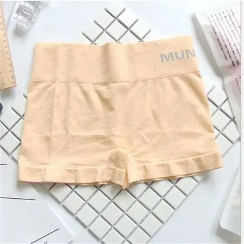 Cream Munafi Panty KP – Seamless High-Waist Comfort Boyshort Panty for Women