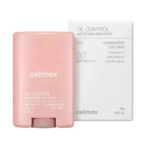 Celimax Oil Control Mattifying Sun Stick SPF50+ PA++++ 19g — CELIMAX sunscreen