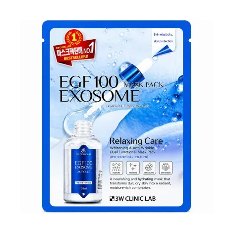 3W Clinic EGF100 Exosome Mask Pack 25ml — 3W CLINIC face mask