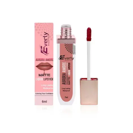 Everly Beauties Aurora Matte Liquid Lipstick - Moonlit Mocha — EVERLY lip colour