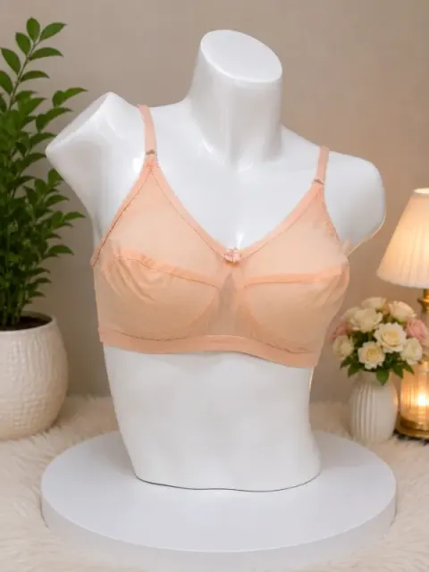 Bangi Non-Padded Non-Wired Cotton Bra Full Coverage C Cup
