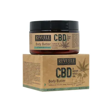 Revuele CBD & Hemp Seed Oil Body Butter 240ml — REVUELE body care product