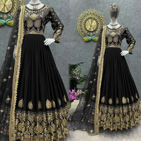 Black Luxury Women's Gown – Perfect for Every Occasion - Shopemart