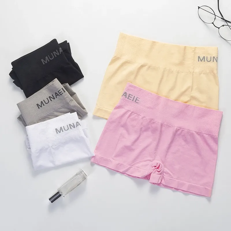 Munafi Panty KP – Seamless High-Waist Comfort Boyshort Panty for Women - Shopemart 1