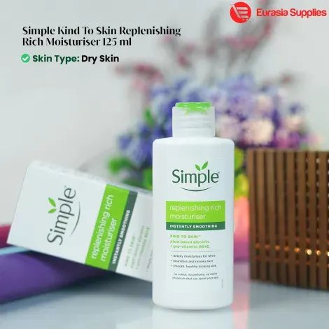 Simple Kind To Skin Replenishing Rich Moisturiser 125 ml — SIMPLE moisturiser