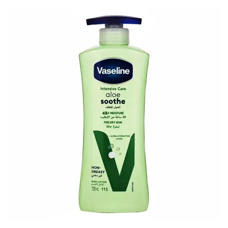 Vaseline Intensive Care Aloe Soothe 48 Moisture Body Lotion 725ml — VASELINE body care product